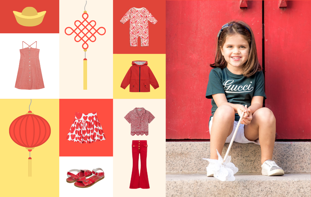 Incorporating Sustainability into Kids' Traditional Chinese Festive Fashion
