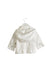 A White Lightweight Jackets from Mayoral in size 0-3M for girl. (Back View)