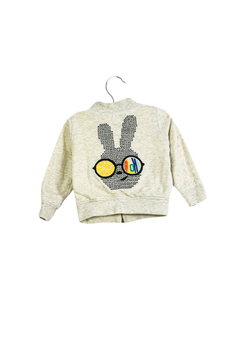 A Beige Lightweight Jackets from The Bonnie Mob in size 6-12M for girl. (Back View)