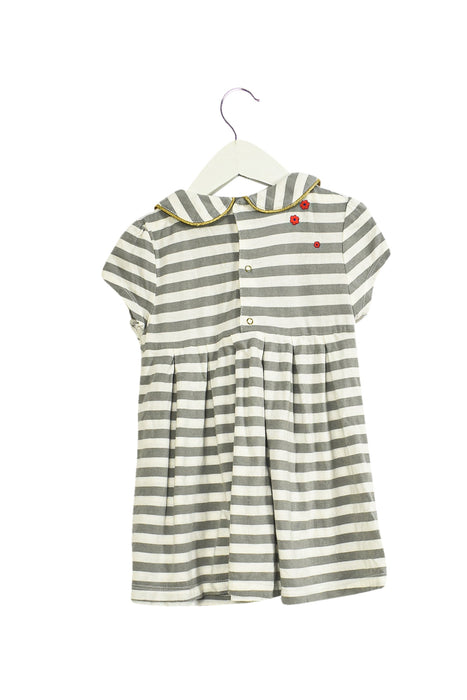 A Grey Short Sleeve Dresses from Little Marc Jacobs in size 2T for girl. (Back View)
