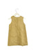 A Beige Sleeveless Dresses from Chicco in size 3T for girl. (Back View)