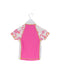 A Pink Rash Guards from Platypus in size 4T for girl. (Back View)