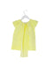 A Yellow Short Sleeve Dresses from Il Gufo in size 2T for girl. (Back View)