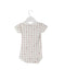 A White Bodysuits from Petit Bateau in size 3-6M for girl. (Back View)