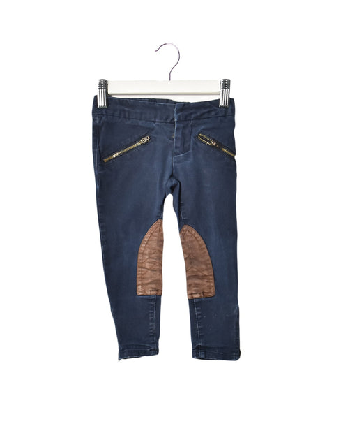 A Navy Jeans from Ralph Lauren in size 2T for girl. (Front View)