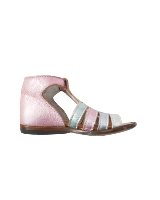 A Pink Sandals from Little Mary in size  for girl. (Front View)
