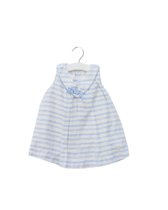 A Blue Dress Sets from Pili Carrera in size 6-12M for girl. (Front View)