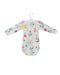A White Bodysuits from Petit Bateau in size 3-6M for girl. (Back View)