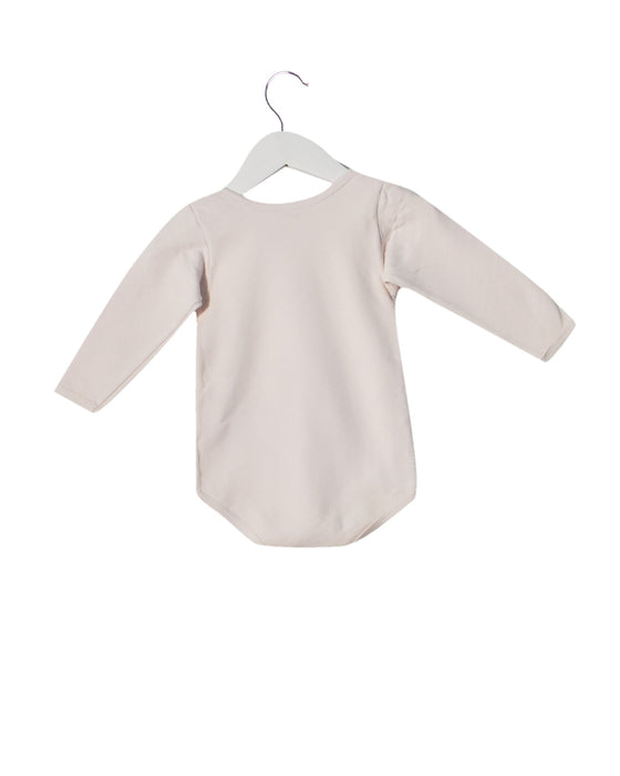 A Pink Bodysuits from Petit Bateau in size 12-18M for girl. (Back View)