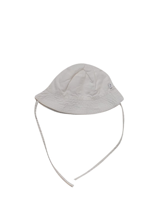 A White Sun Hats from Jacadi in size O/S for neutral. (Front View)