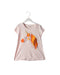 A Pink Short Sleeve T Shirts from Seed in size 9Y for girl. (Front View)
