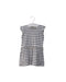 A Blue Sleeveless Dresses from Petit Bateau in size 6-12M for girl. (Front View)