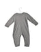 A Green Bodysuits from Mori in size 6-12M for girl. (Back View)