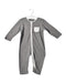 A Green Bodysuits from Mori in size 6-12M for girl. (Front View)