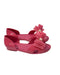 A Pink Flats from Melissa in size 9Y for girl. (Back View)