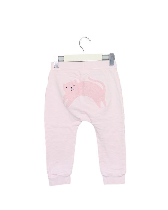 A Pink Sweatpants from Seed in size 18-24M for girl. (Back View)