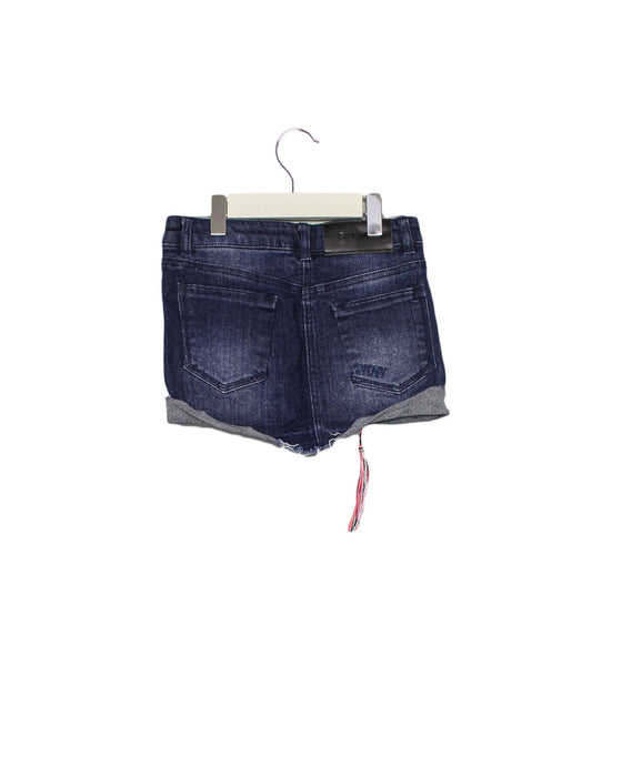 A Blue Shorts from DKNY in size 6T for girl. (Back View)