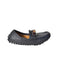 A Navy Loafers & Moccasins from Gucci in size 4T for boy. (Front View)