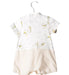 A Beige Rompers from Le Petit Society in size 0-3M for girl. (Back View)