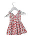 A White Sleeveless Dresses from Nucleo in size 3T for girl. (Back View)