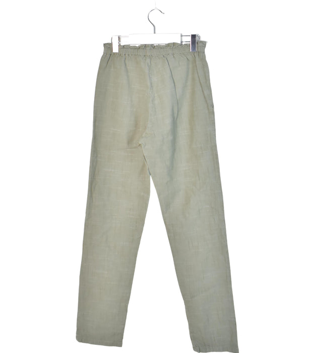 A Green Casual Pants from Bonpoint in size 14Y for girl. (Back View)