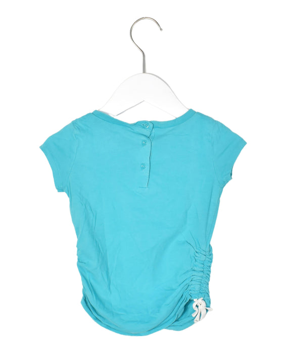 A Blue Short Sleeve T Shirts from Ralph Lauren in size 12-18M for girl. (Back View)