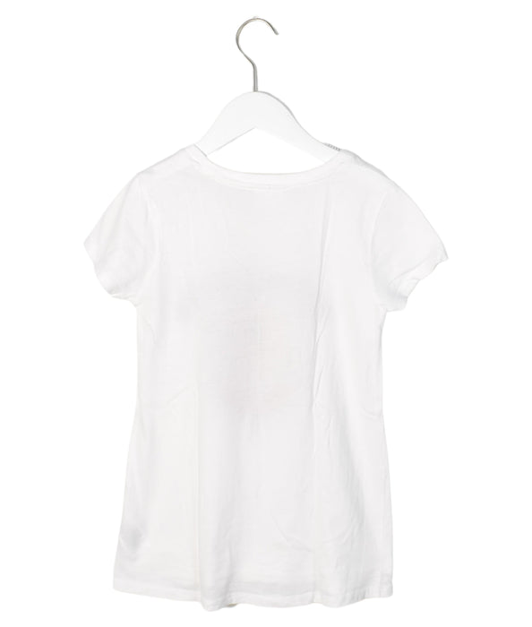 A White Short Sleeve T Shirts from Seed in size 10Y for girl. (Back View)