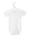 A White Short Sleeve Bodysuits from Petit Bateau in size 3-6M for neutral. (Back View)