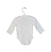 A White Long Sleeve Bodysuits from Janie & Jack in size 0-3M for neutral. (Back View)