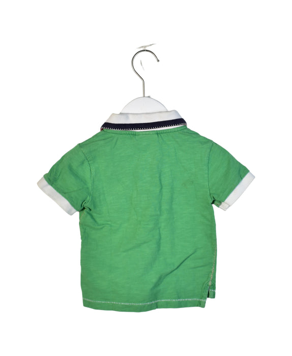 A Green Short Sleeve Polos from Napapijri in size 2T for boy. (Back View)