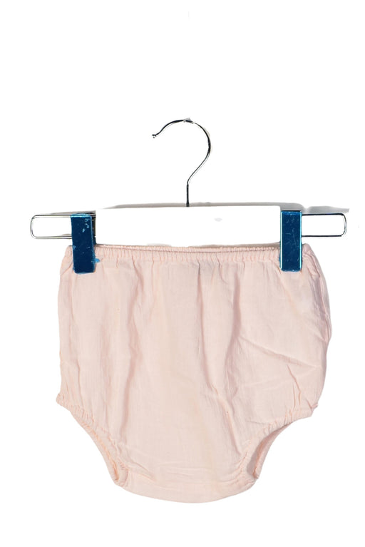 A Pink Bloomers from Bonton in size 0-3M for girl. (Front View)