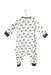 A Black Sleepsacs from Nest Designs in size 6-12M for neutral. (Back View)