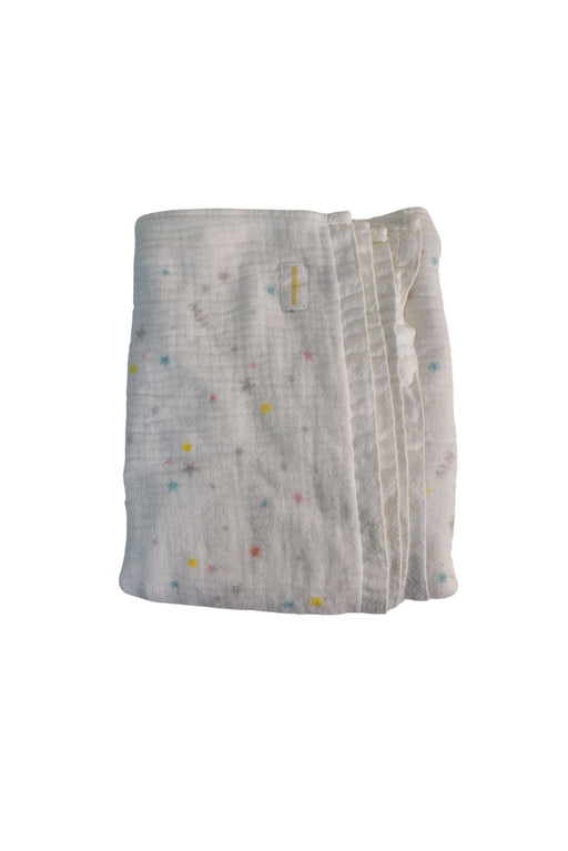 A White Towels from Miki House in size O/S for neutral. (Front View)