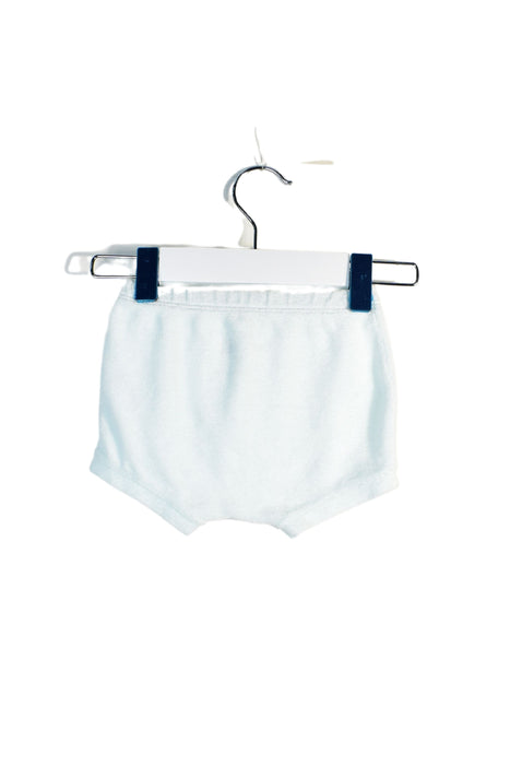 A Blue Shorts from Petit Bateau in size 0-3M for girl. (Back View)