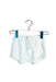 A Blue Shorts from Petit Bateau in size 0-3M for girl. (Front View)