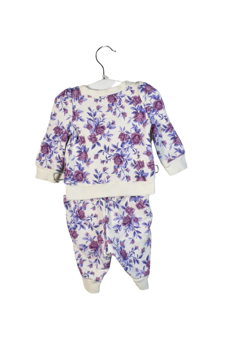 A Purple Pants Sets from Janie & Jack in size 3-6M for neutral. (Back View)