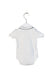 A White Short Sleeve Bodysuits from Janie & Jack in size 3-6M for neutral. (Back View)