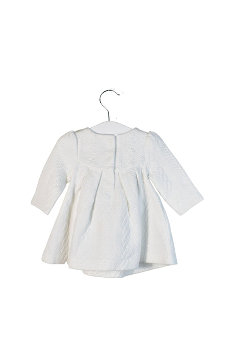 A White Dress Sets from Janie & Jack in size 0-3M for girl. (Back View)