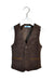 A Brown Vests from bloomB in size 4T for girl. (Front View)