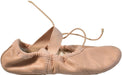 A Pink Flats from Bloch in size 2T for girl. (Back View)