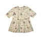 A Beige Long Sleeve Dresses from Bonpoint in size 3T for girl. (Front View)