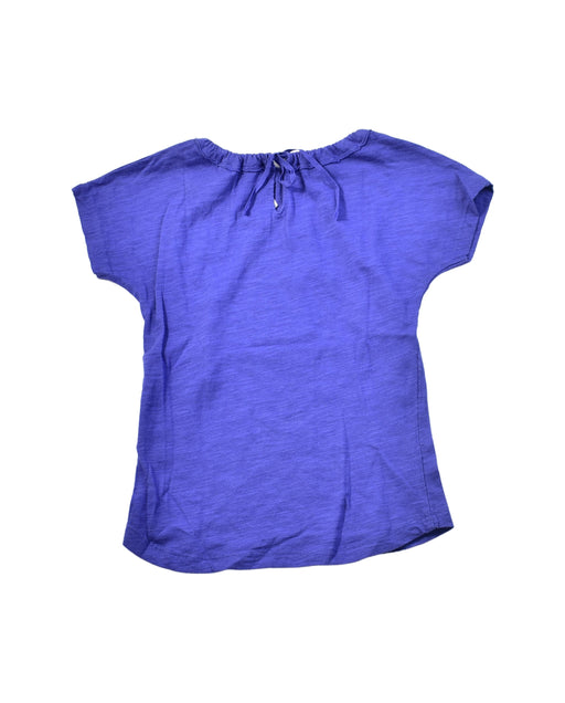A Blue Short Sleeve Tops from Bonpoint in size 3T for girl. (Back View)