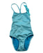 A Green Swimsuits from Lison Paris in size 3T for girl. (Front View)