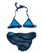 A Green Bikinis from Lison Paris in size 6T for girl. (Back View)