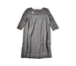 A Grey Long Sleeve Dresses from Bonpoint in size 12Y for girl. (Back View)