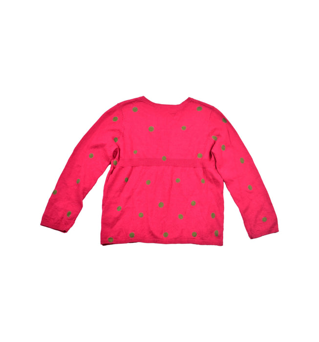 A Red Cardigans from Bonpoint in size 2T for girl. (Back View)
