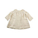A Beige Long Sleeve Dresses from Bonpoint in size 12-18M for girl. (Back View)