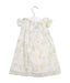 A Green Dress Sets from Dior in size 3-6M for girl. (Back View)