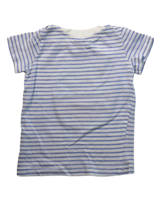 A Blue Short Sleeve T Shirts from Seed in size 0-3M for boy. (Back View)