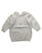 A Grey Knit Sweaters from Seed in size 0-3M for neutral. (Front View)